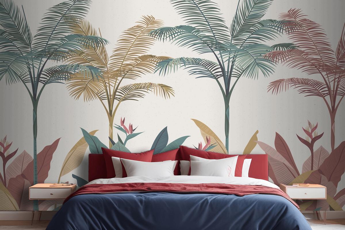 Tropical Design Wallpaper Mural