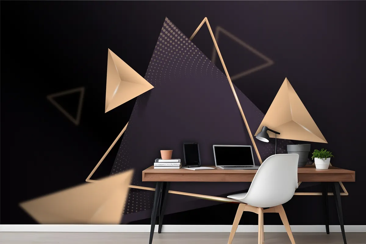 Realistic Luxury Office Wallpaper Mural