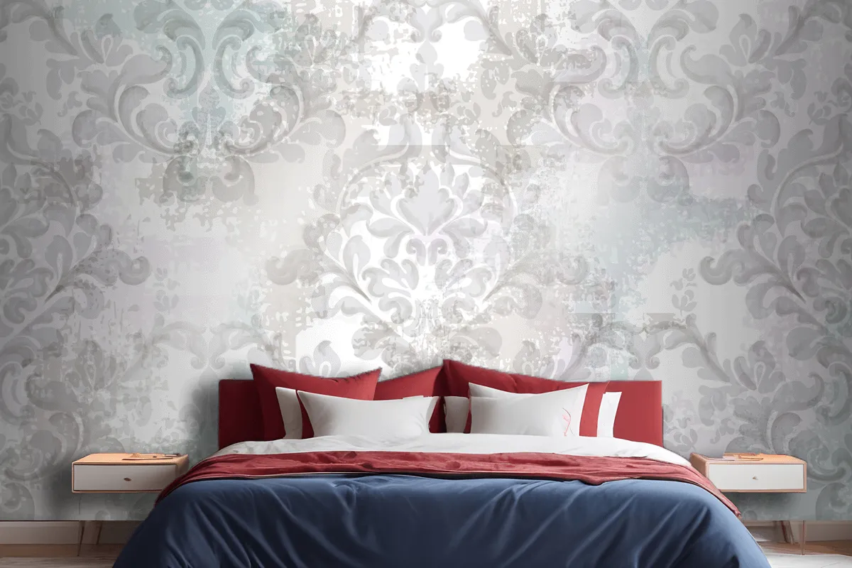 Baroque Texture Pattern Wallpaper Mural