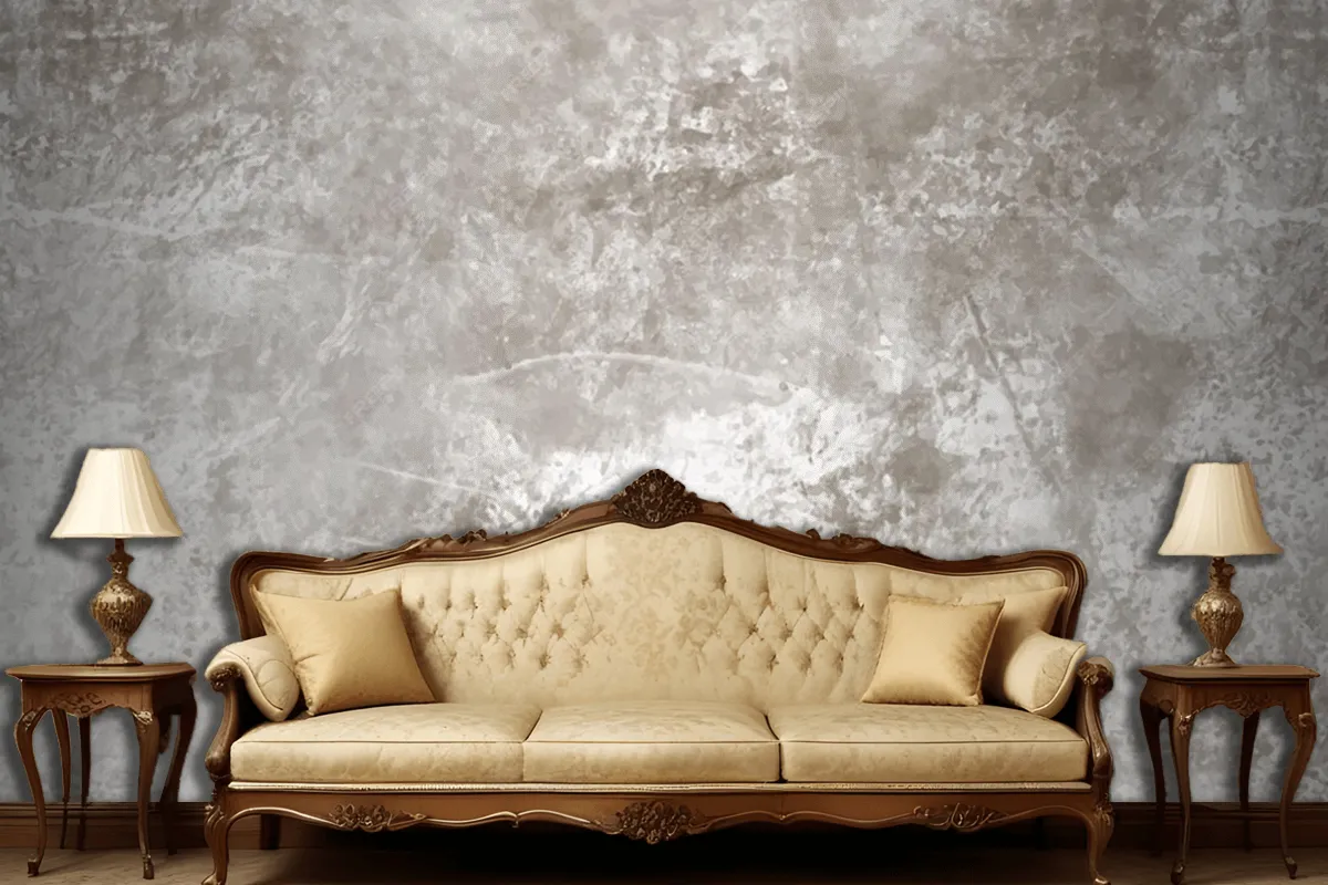 Abstract Grunge Background Neutral Color Living Room Wallpaper