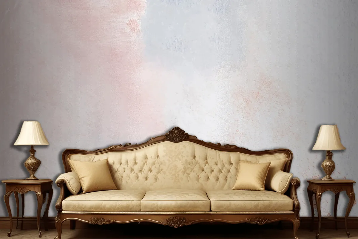 Pastel Oil Painting On Canvas Background Living Room Wallpaper