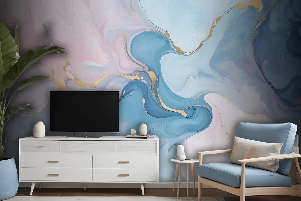 Abstract Art Marble Wallpaper Mural