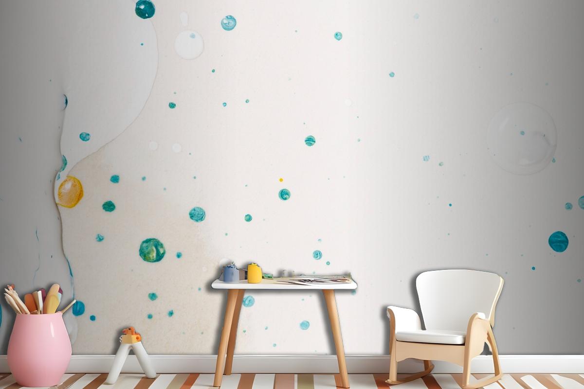 Aesthetic Background Handmade Experimental Art Wallpaper Mural