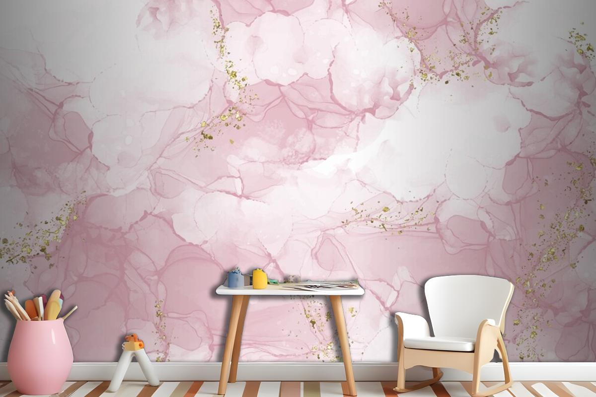 Hand Painted Watercolor Background Wallpaper Mural