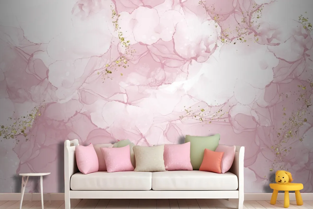 Hand Painted Watercolor Background Wallpaper Mural