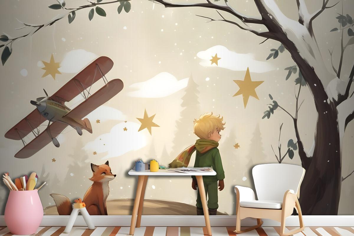 Kids Little Prince Wallpaper Mural