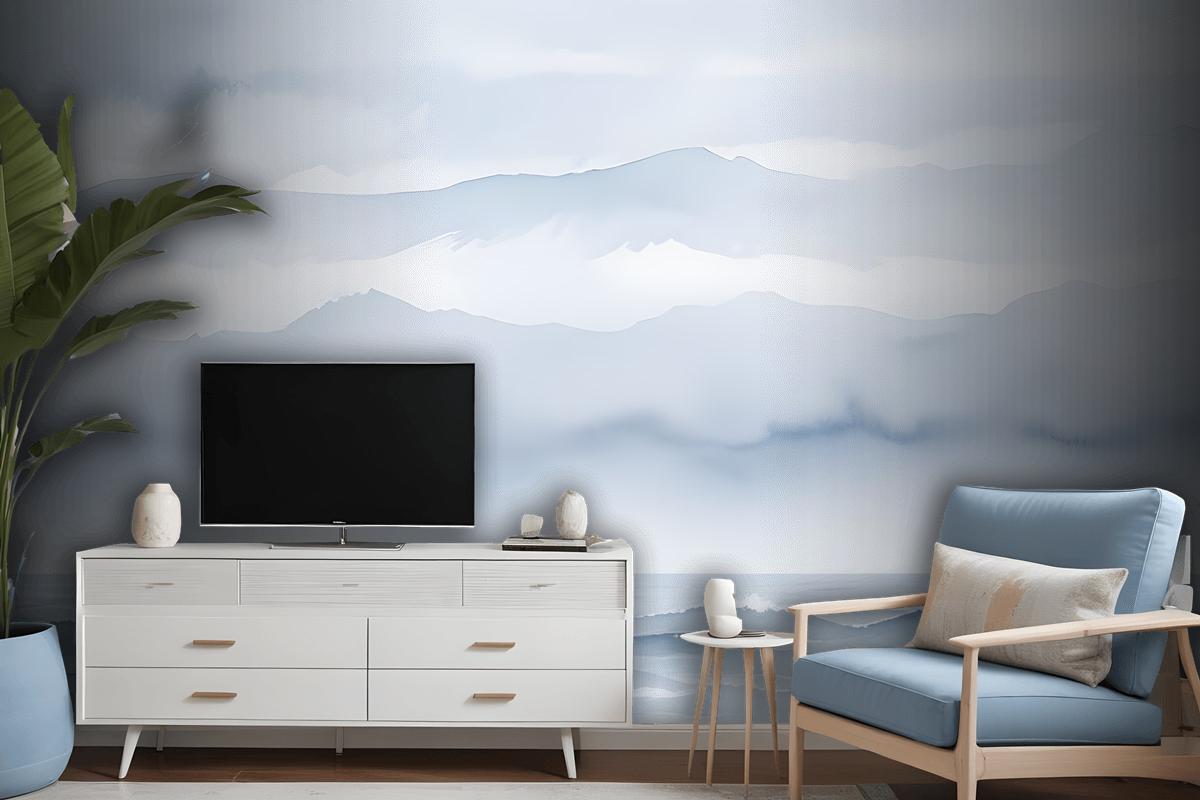 Soft Waves Wallpaper Mural