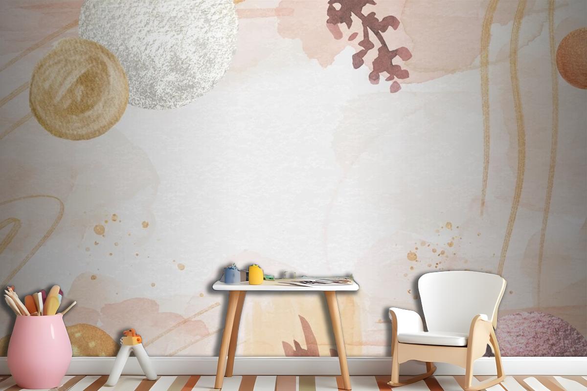 Watercolor Abstract Background Wallpaper Mural