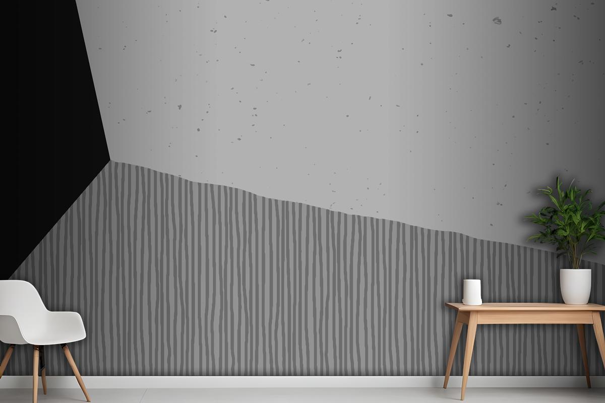 Abstarct Background In Black And White Wallpaper Mural