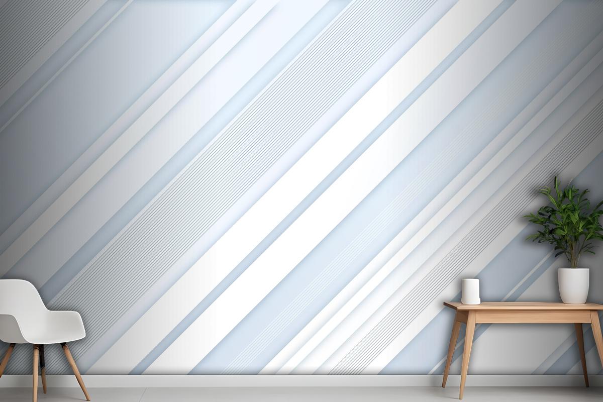 Paper Style Dynamic Lines Background Wallpaper Mural