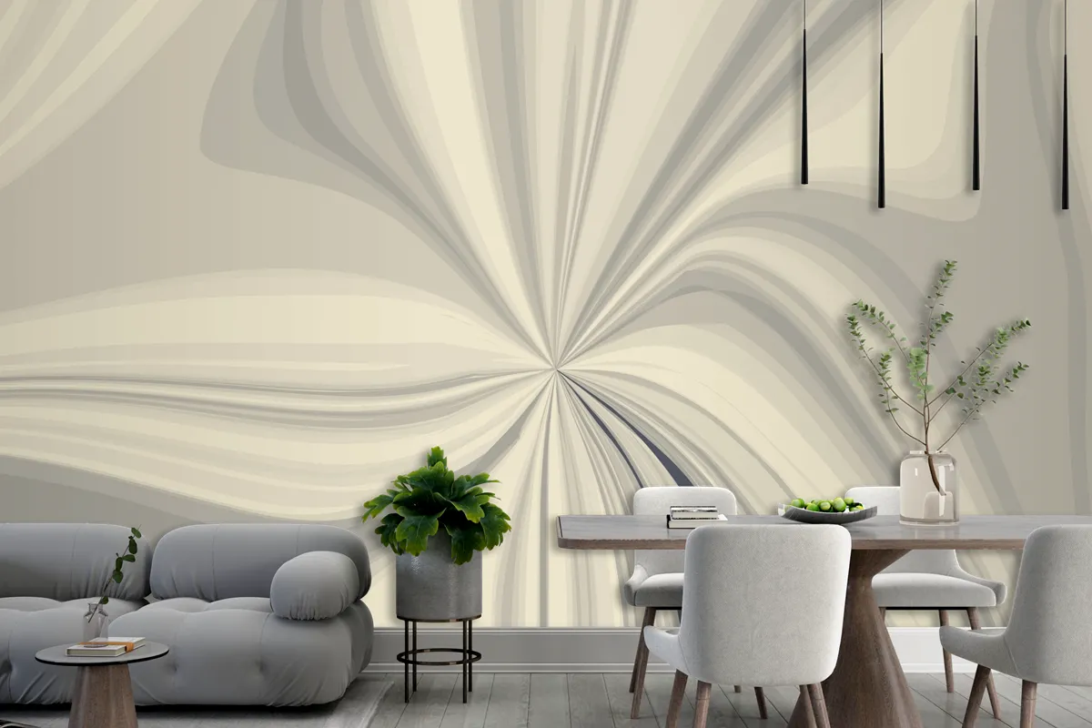 Modern And Trendy Abstract Colorful Liquid Marble Paint Wallpaper Mural