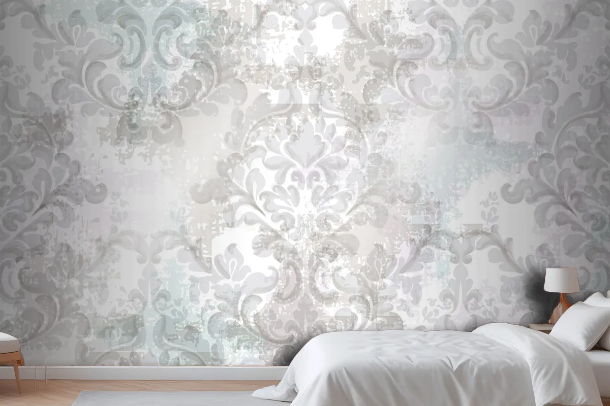 Baroque Texture Pattern Wallpaper Mural