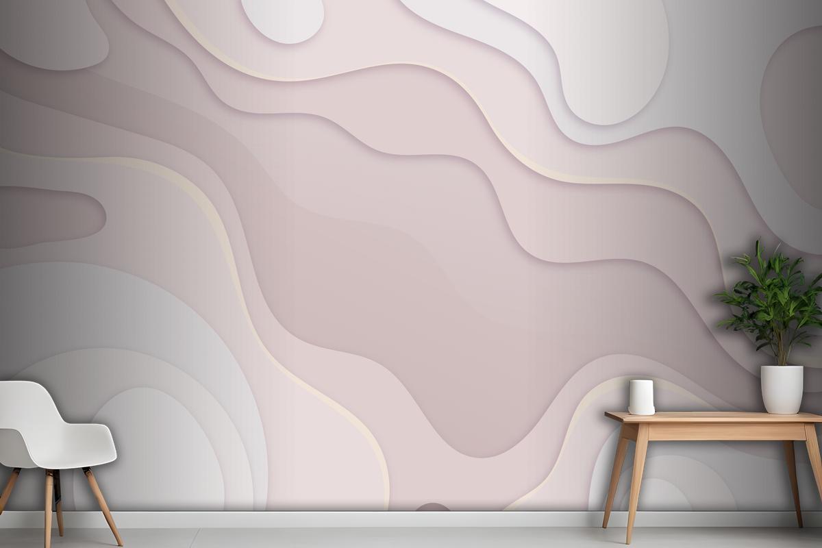 Abstract Paper Style Wallpaper Mural