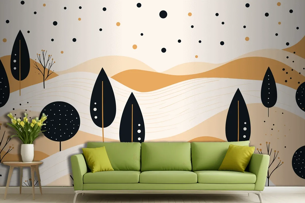 Abstract Pattern Background Poster Living Room Wallpaper Mural