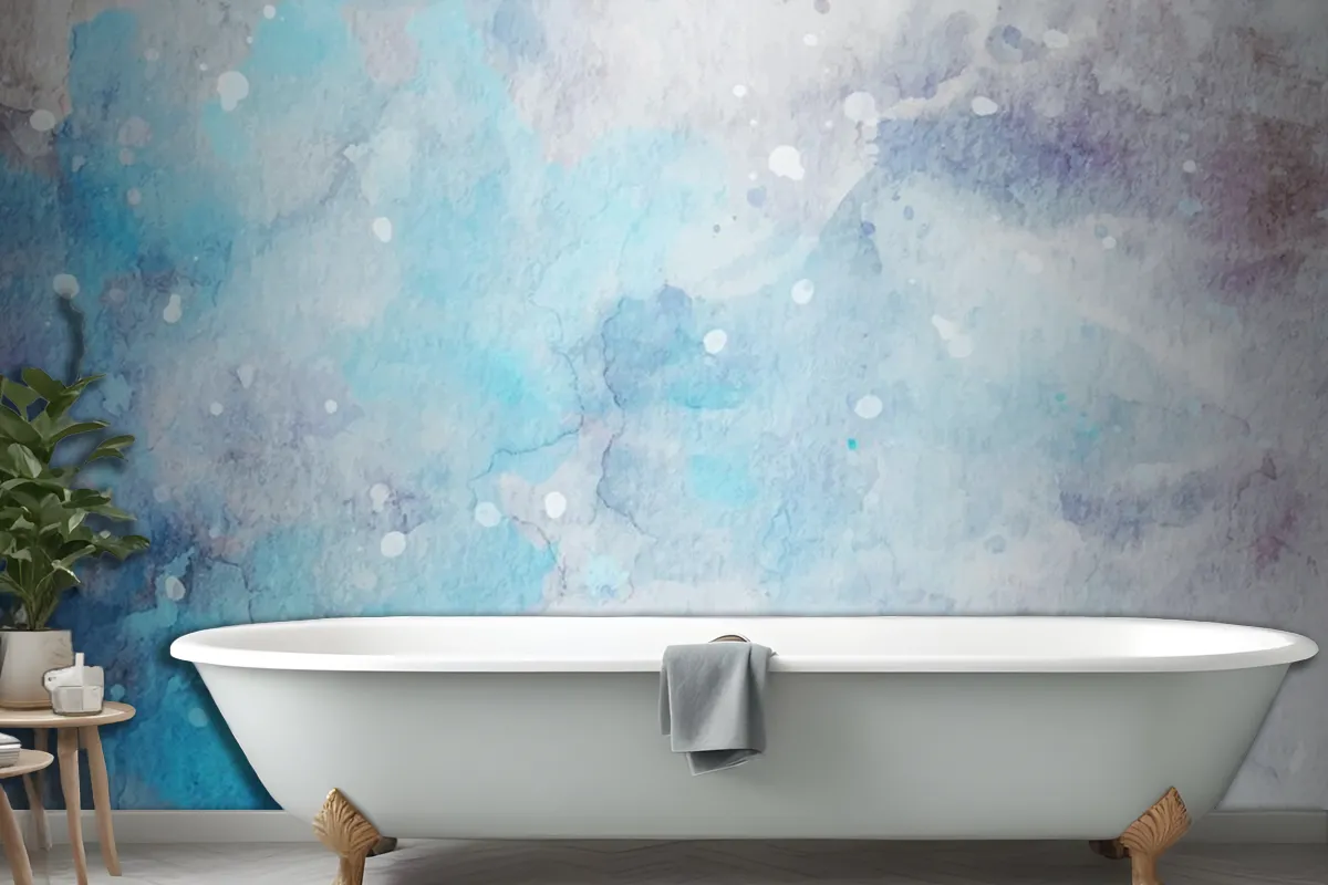 Abstract Watercolor Artwork Texture Wallpaper Mural