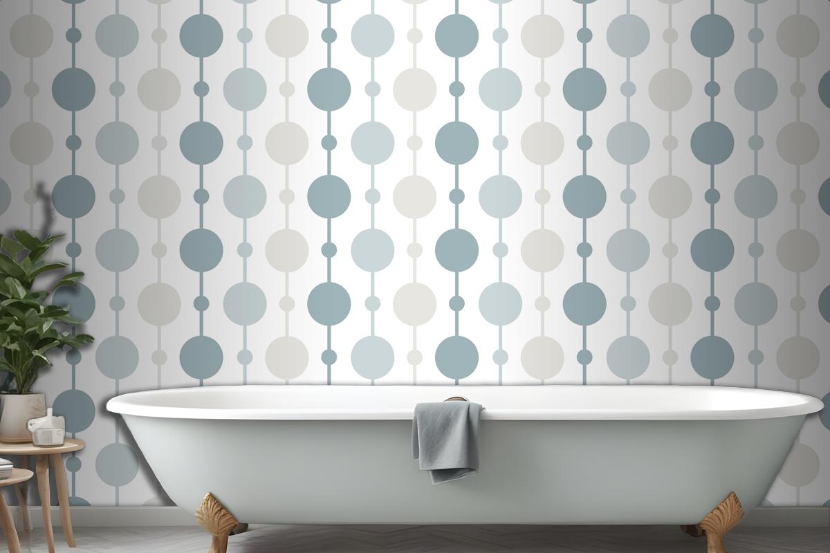 Flat Design Nordic Pattern Wallpaper Mural