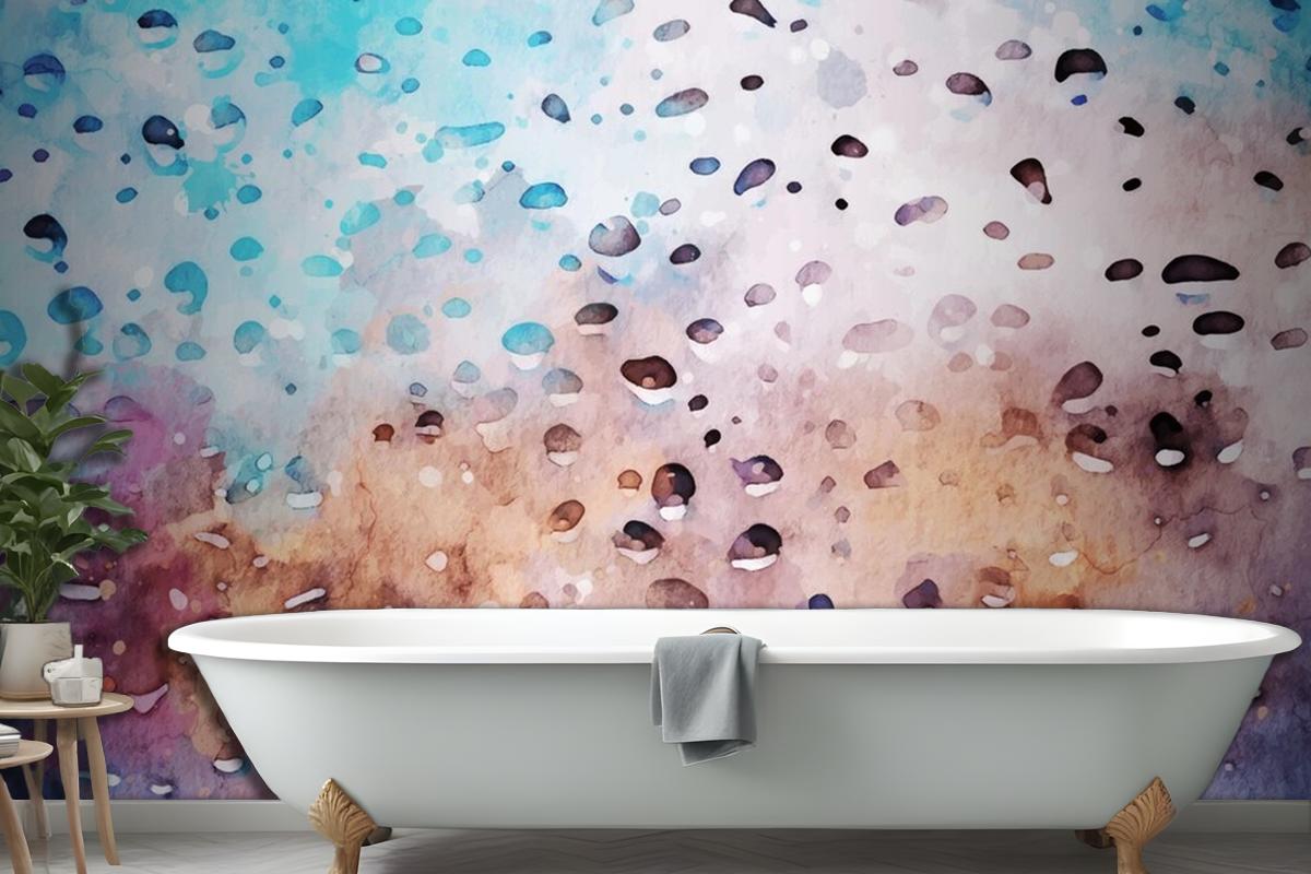 Splatter Ink Watercolor Texture Artwork Wallpaper Mural