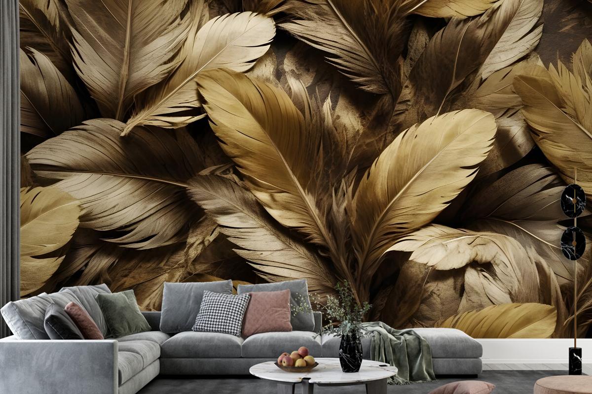 Dead Leaf Wallpaper Wallpaper Mural