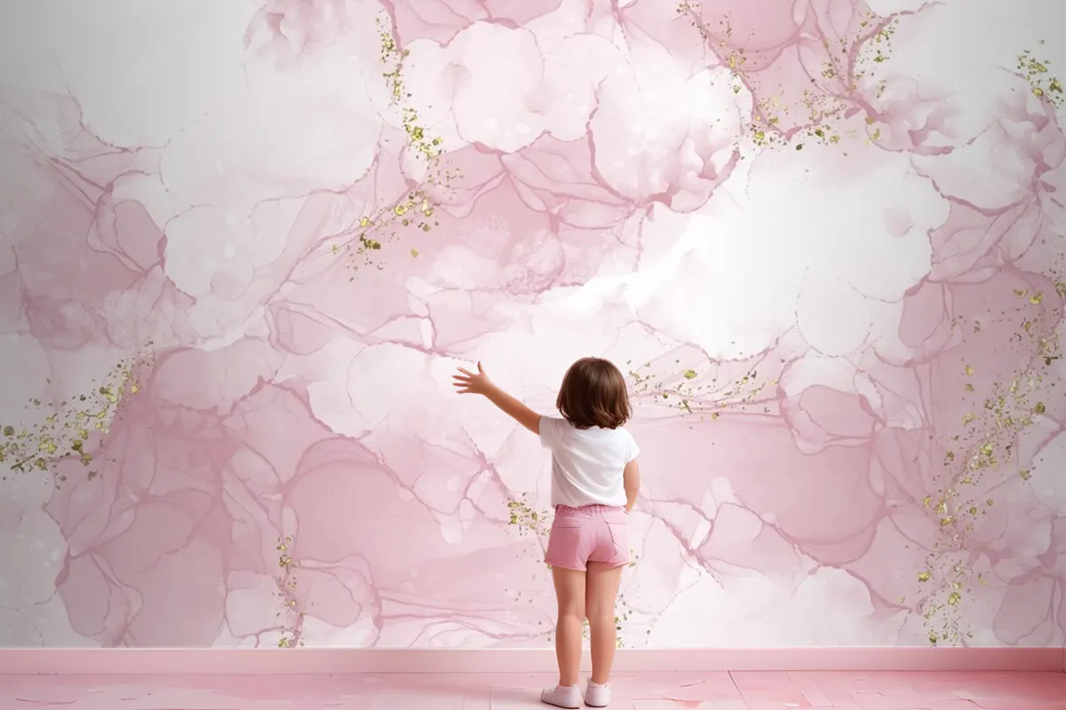 Hand Painted Watercolor Background Wallpaper Mural