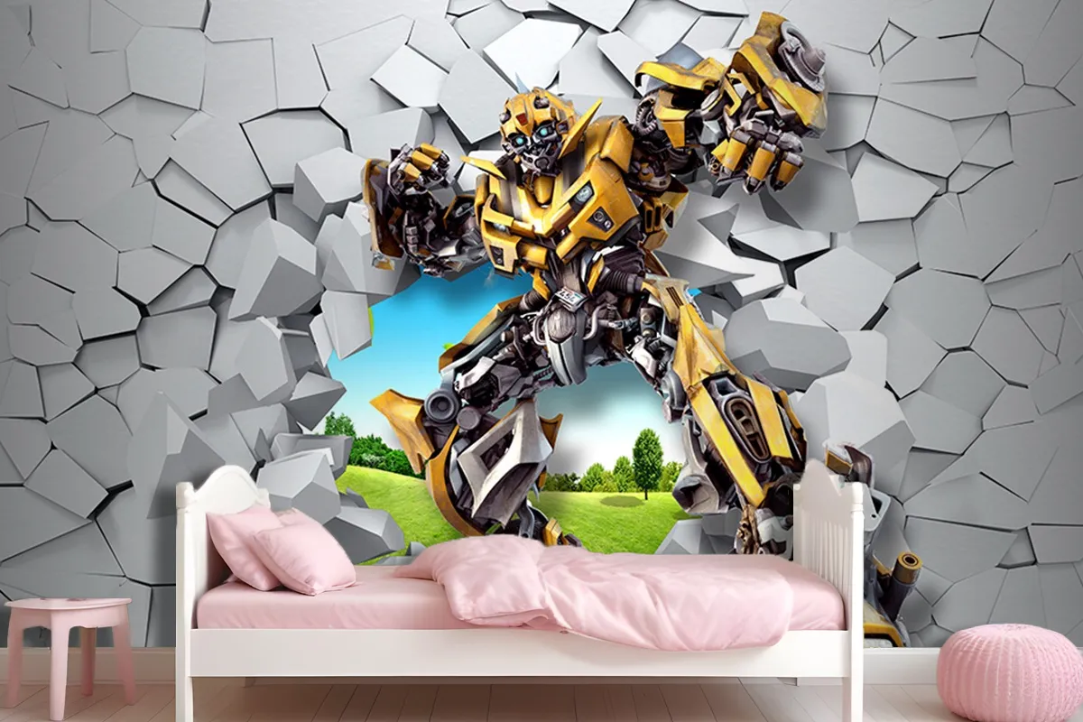 Transformers Duvar Kağıdı 3D