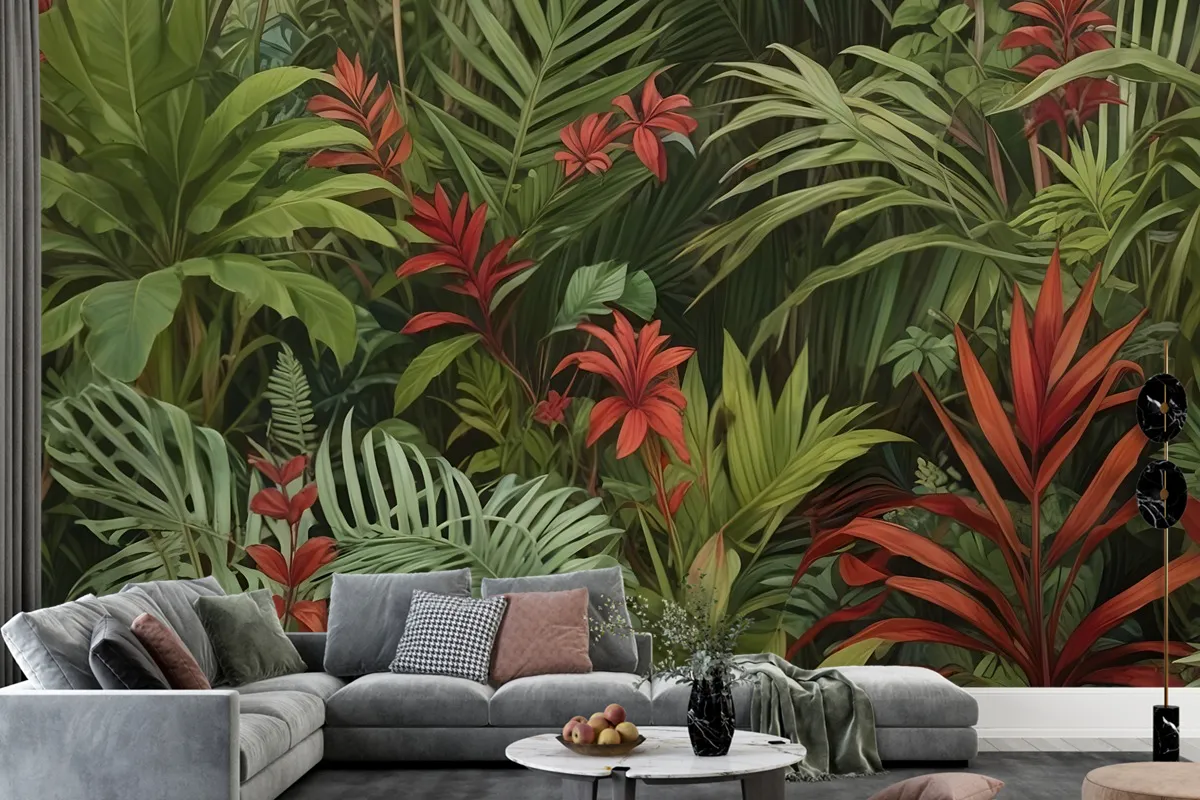 Tropical Rainforest Wallpaper Mural