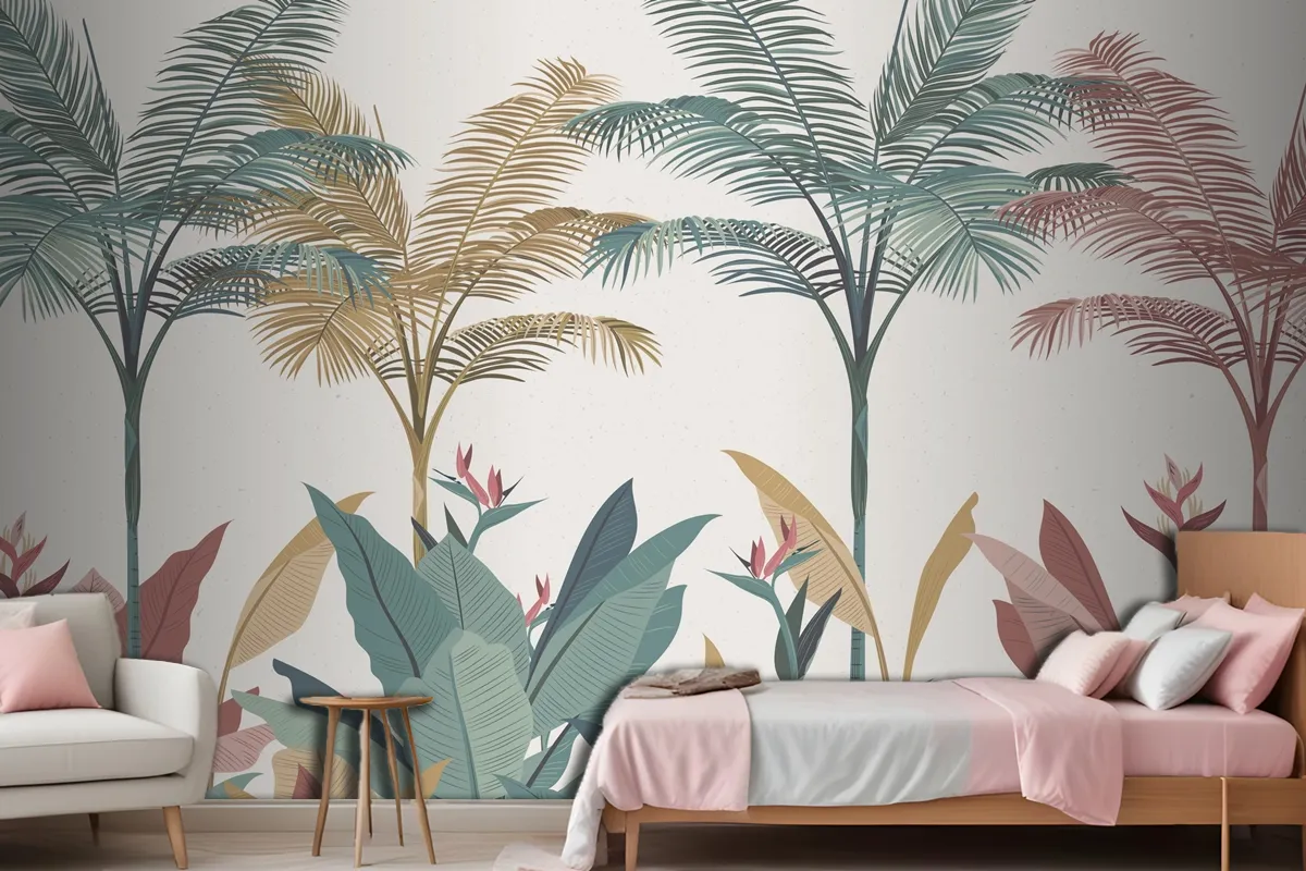 Tropical Design Wallpaper Mural