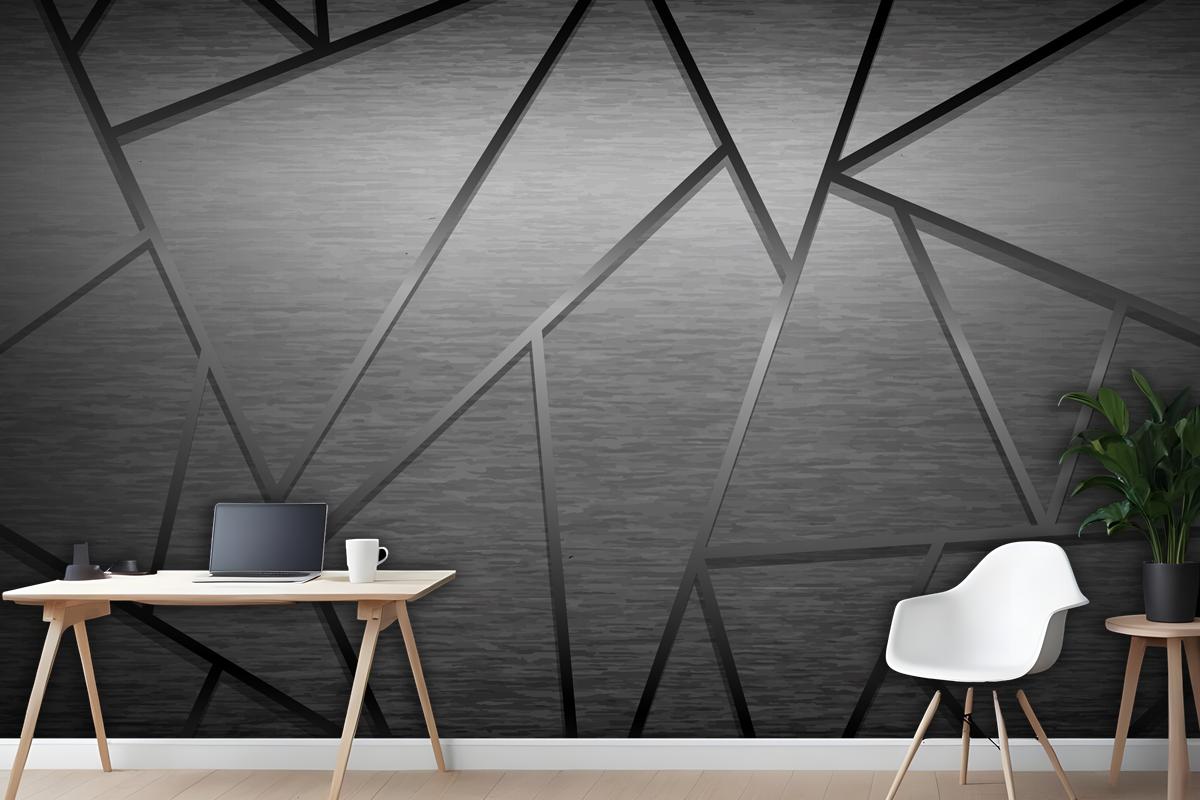 Geometrical Background Office Wallpaper Mural