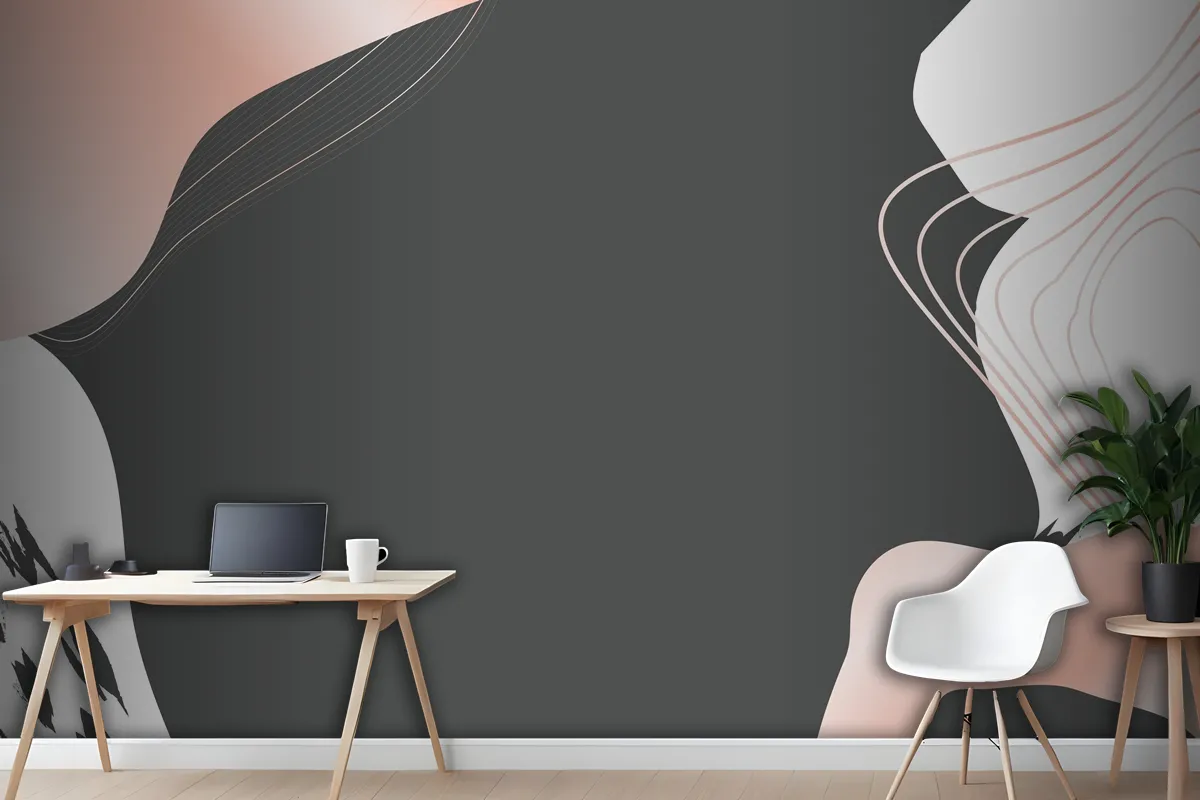 Abstract Background Office Wallpaper Mural