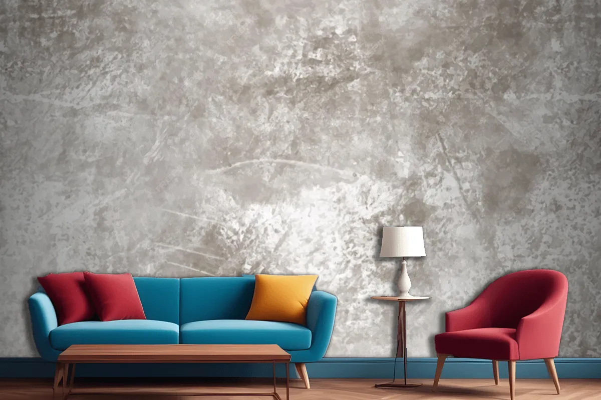 Abstract Grunge Background Neutral Color Living Room Wallpaper