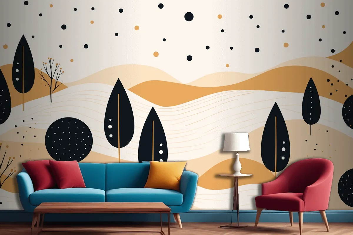 Abstract Pattern Background Poster Living Room Wallpaper Mural