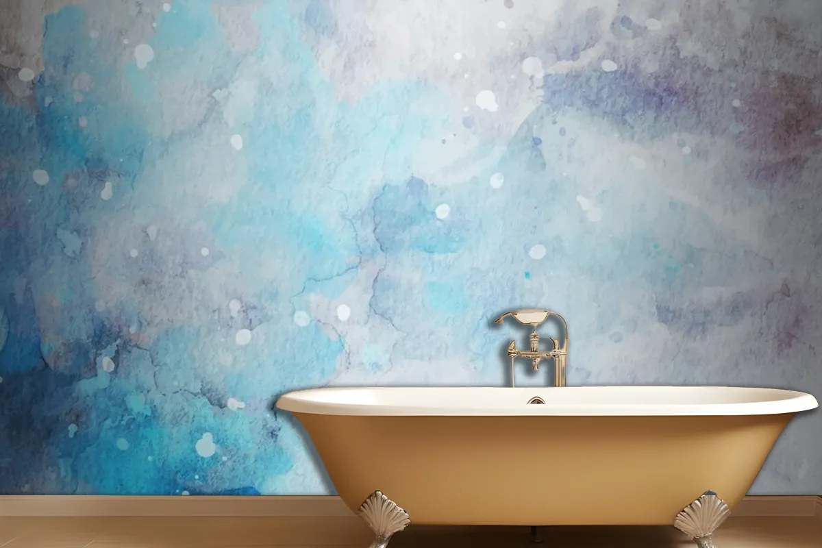 Abstract Watercolor Artwork Texture Wallpaper Mural