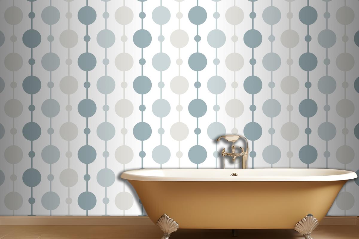 Flat Design Nordic Pattern Wallpaper Mural