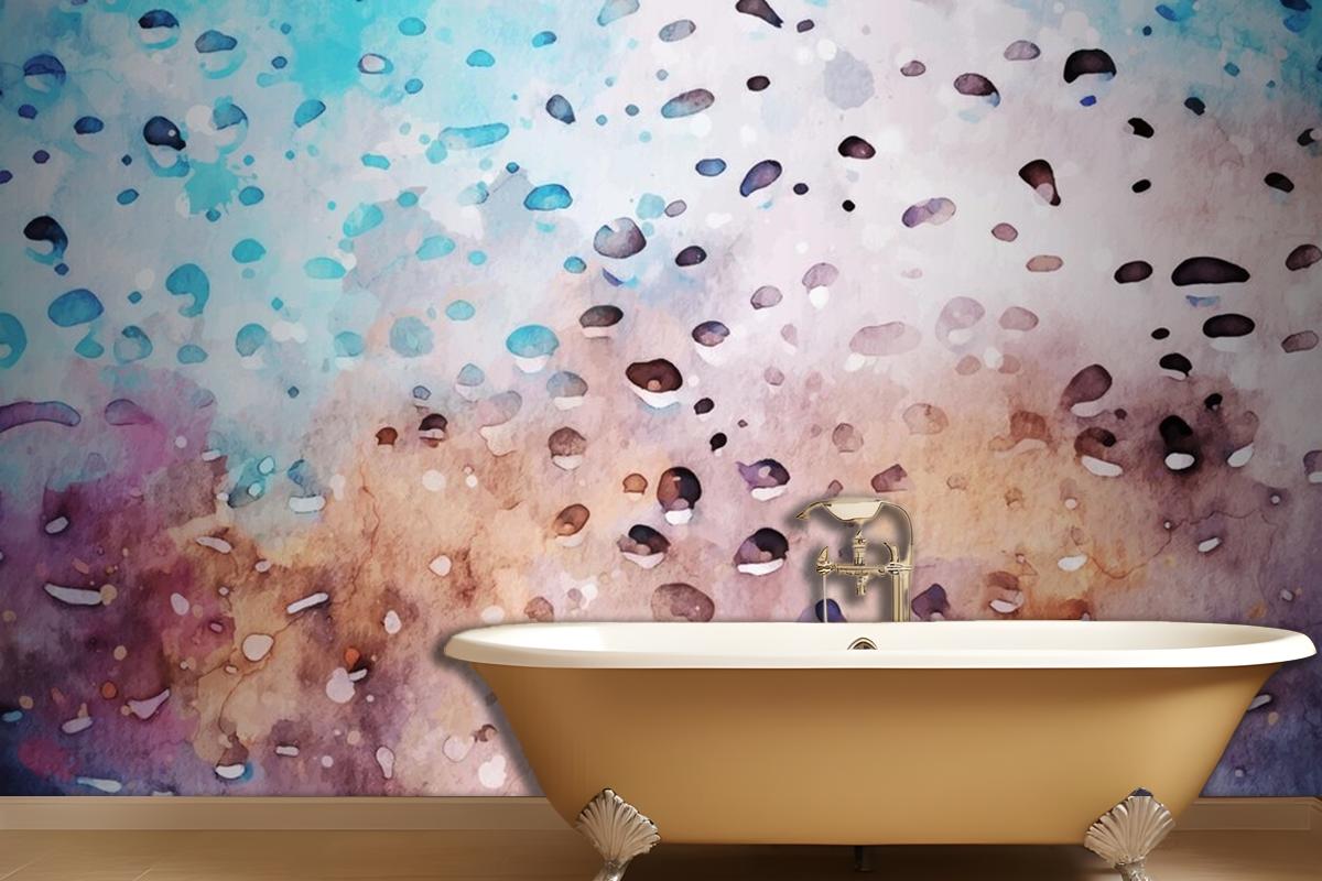 Splatter Ink Watercolor Texture Artwork Wallpaper Mural