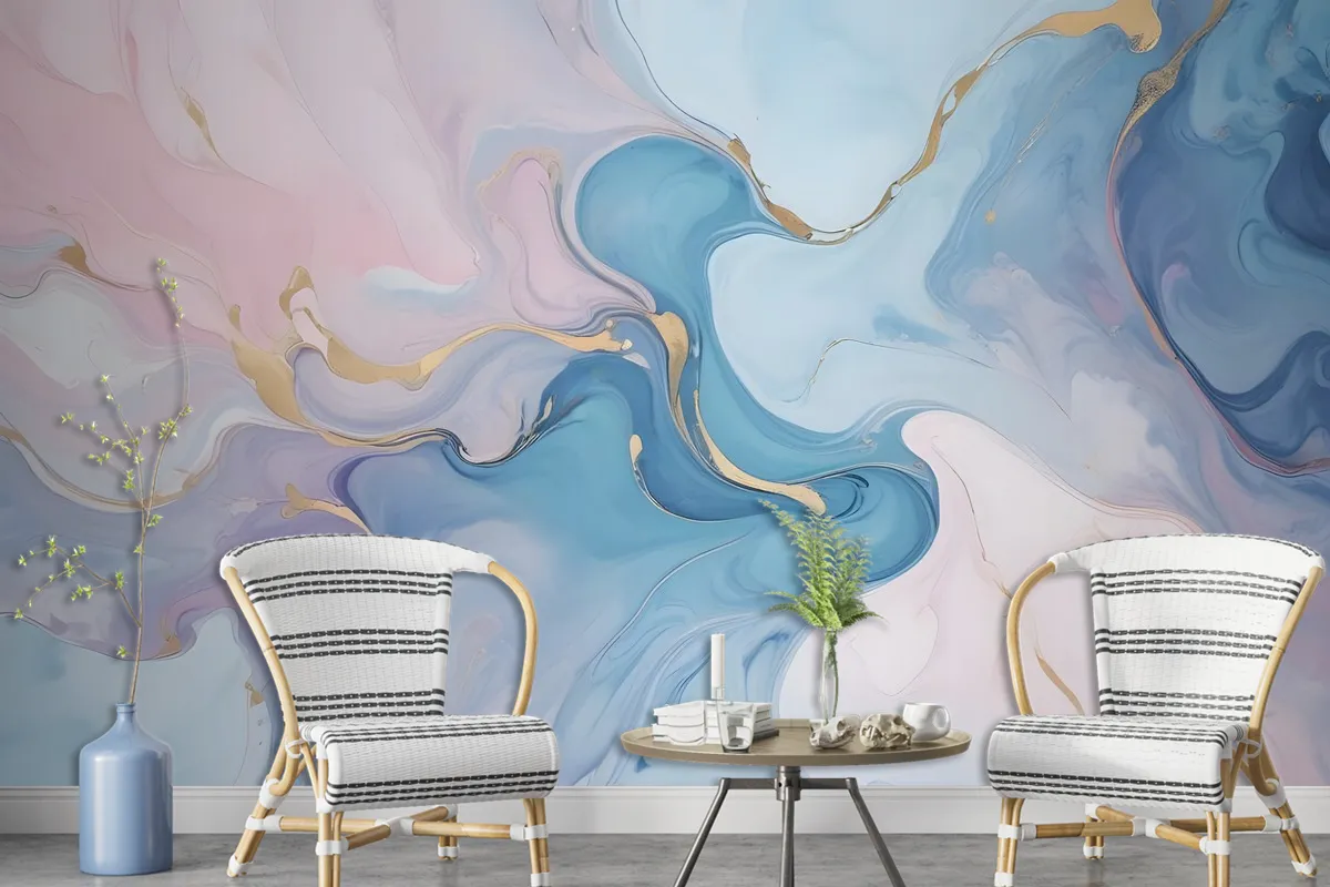 Abstract Art Marble Wallpaper Mural