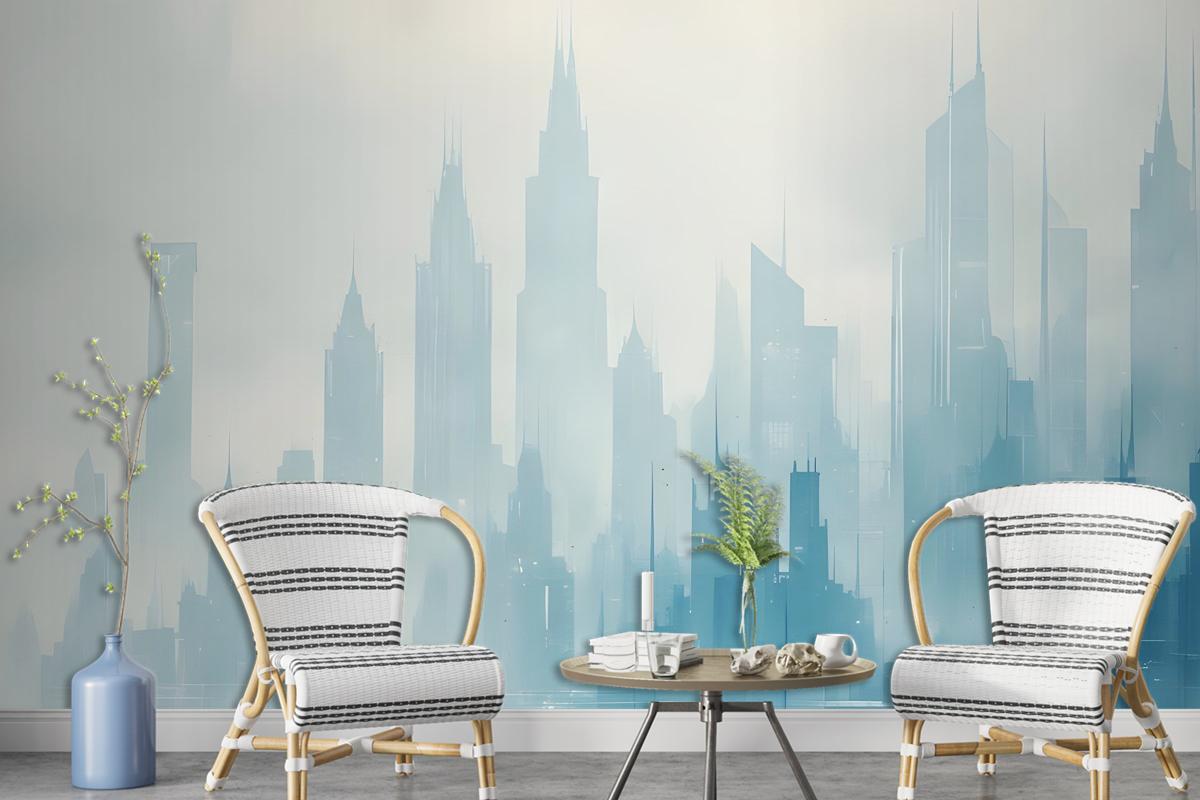 Cityscape Wallpaper Mural