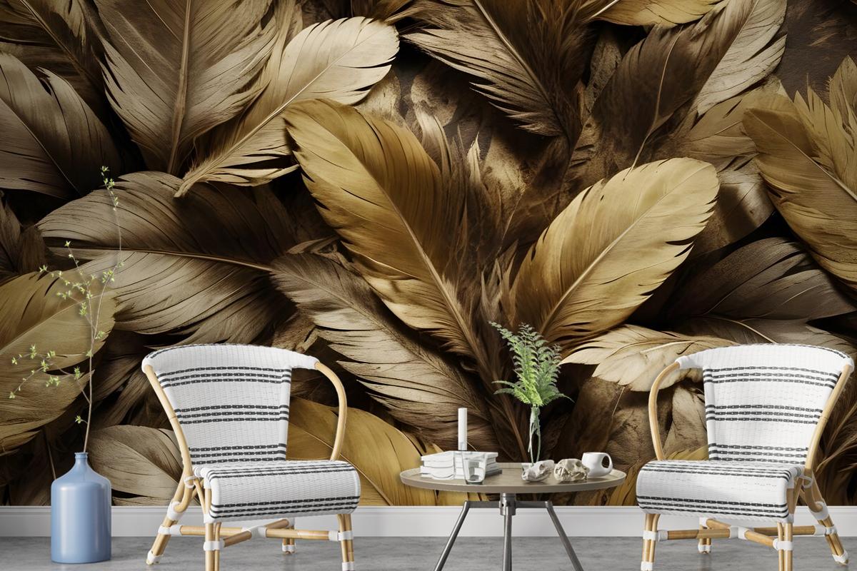 Dead Leaf Wallpaper Wallpaper Mural