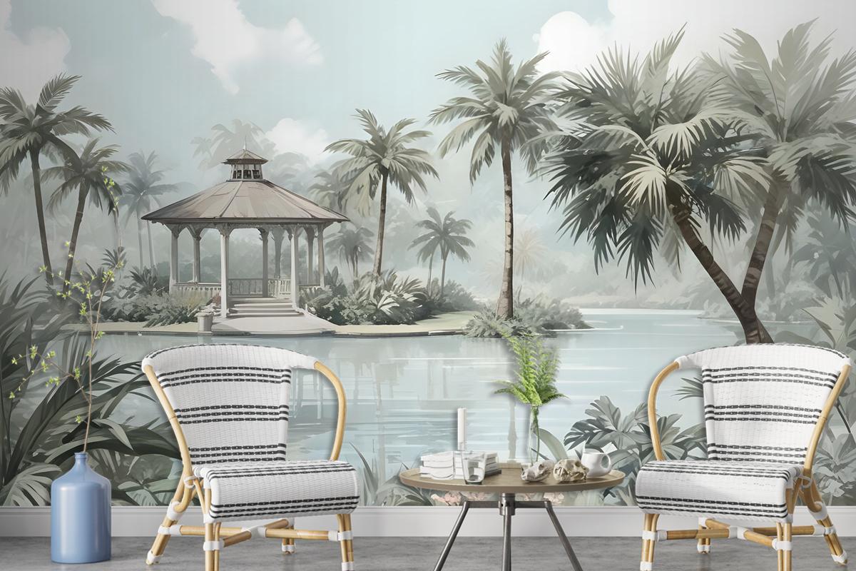 Exotic Landscape Wallpaper Mural