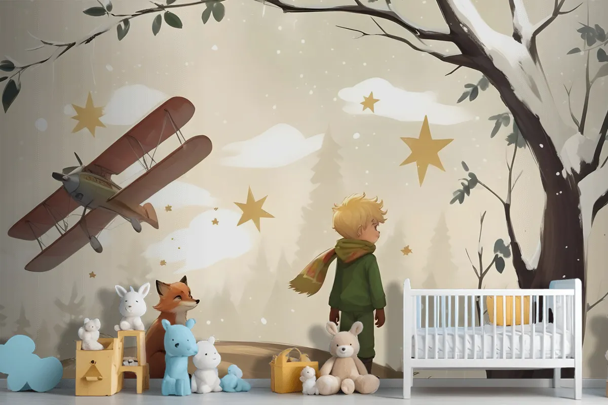 Kids Little Prince Wallpaper Mural