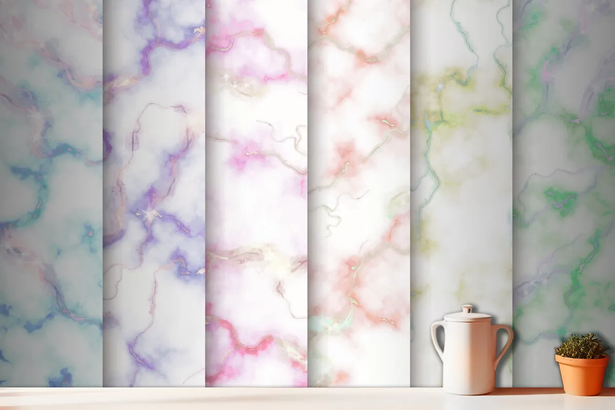 Marble Background Collection Design Wallpaper Mural