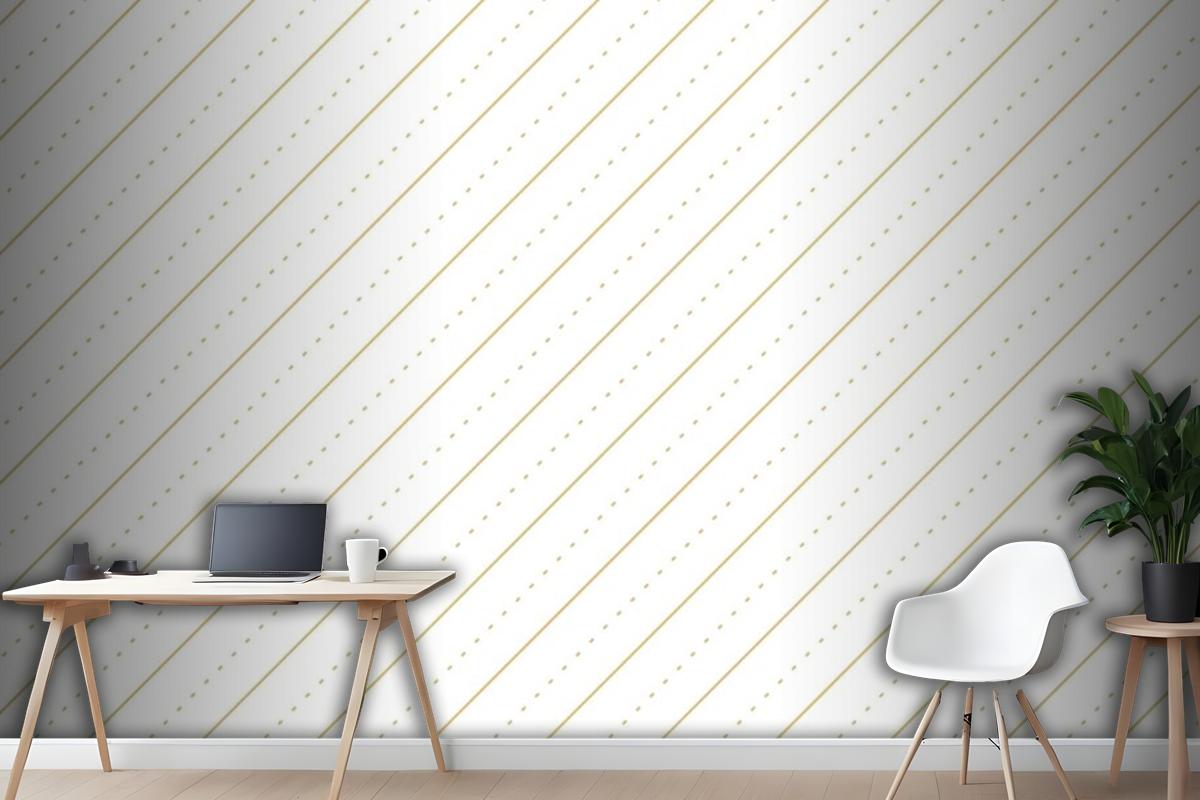 Minimalistic Diagonal Line Geometric Patterns Banner Design Wallpaper Mural