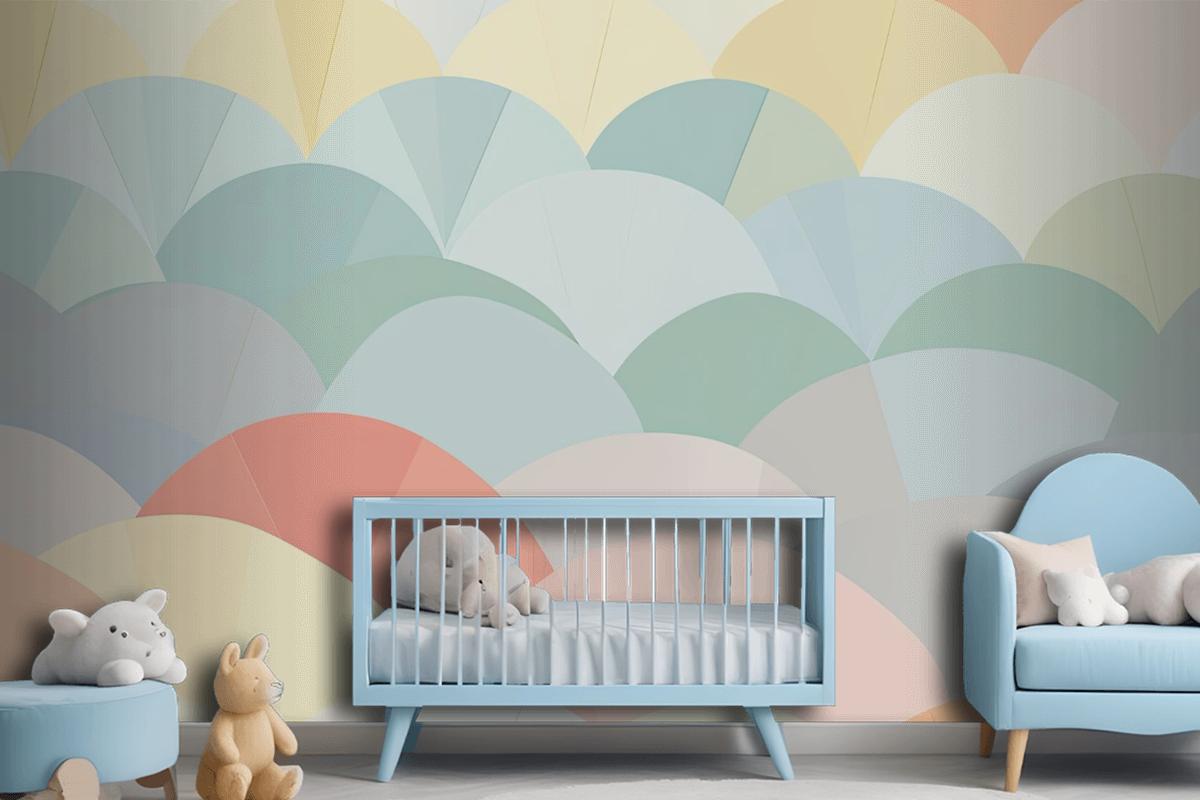 Of Banner For Background Pastel Wallpaper Mural