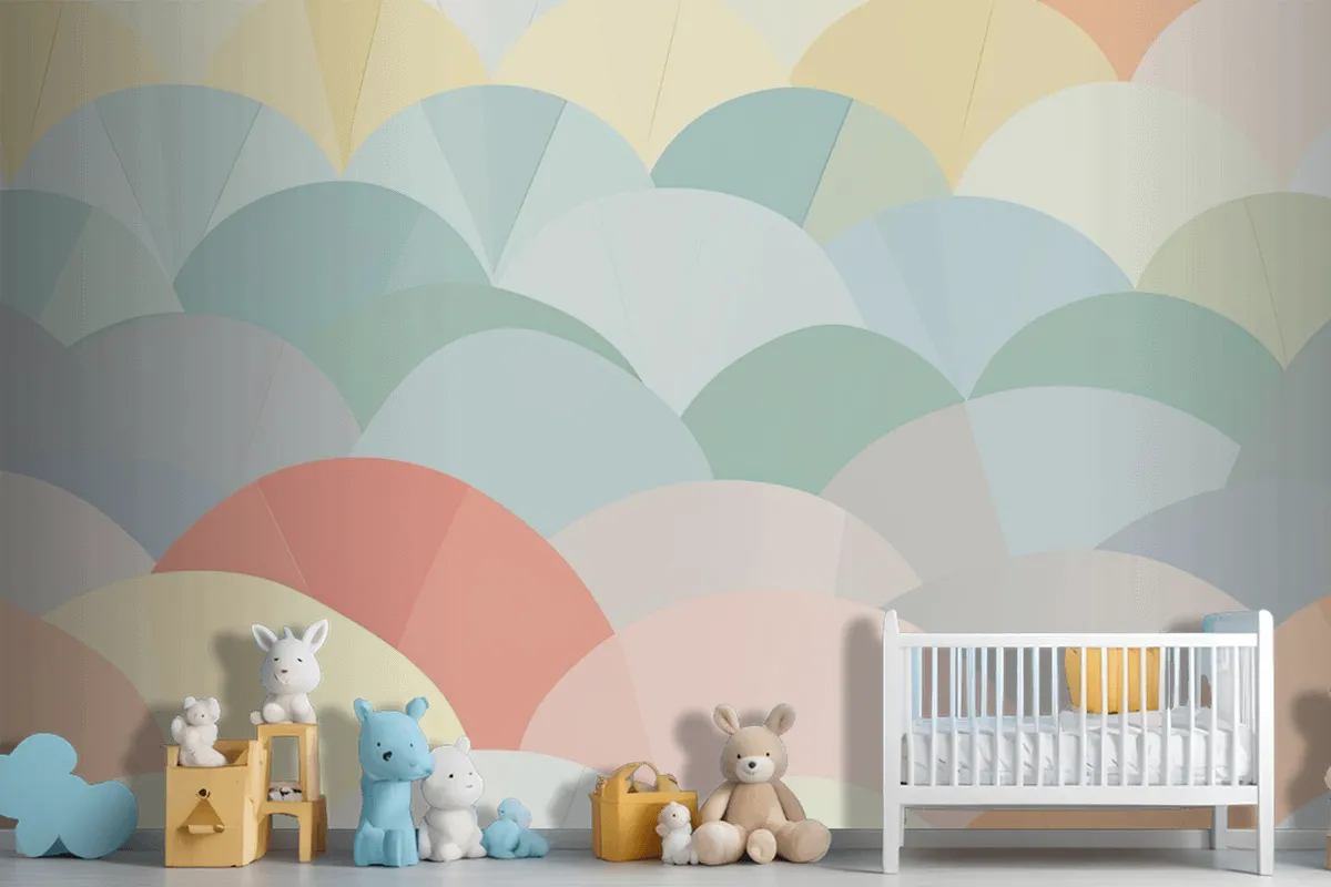 Of Banner For Background Pastel Wallpaper Mural