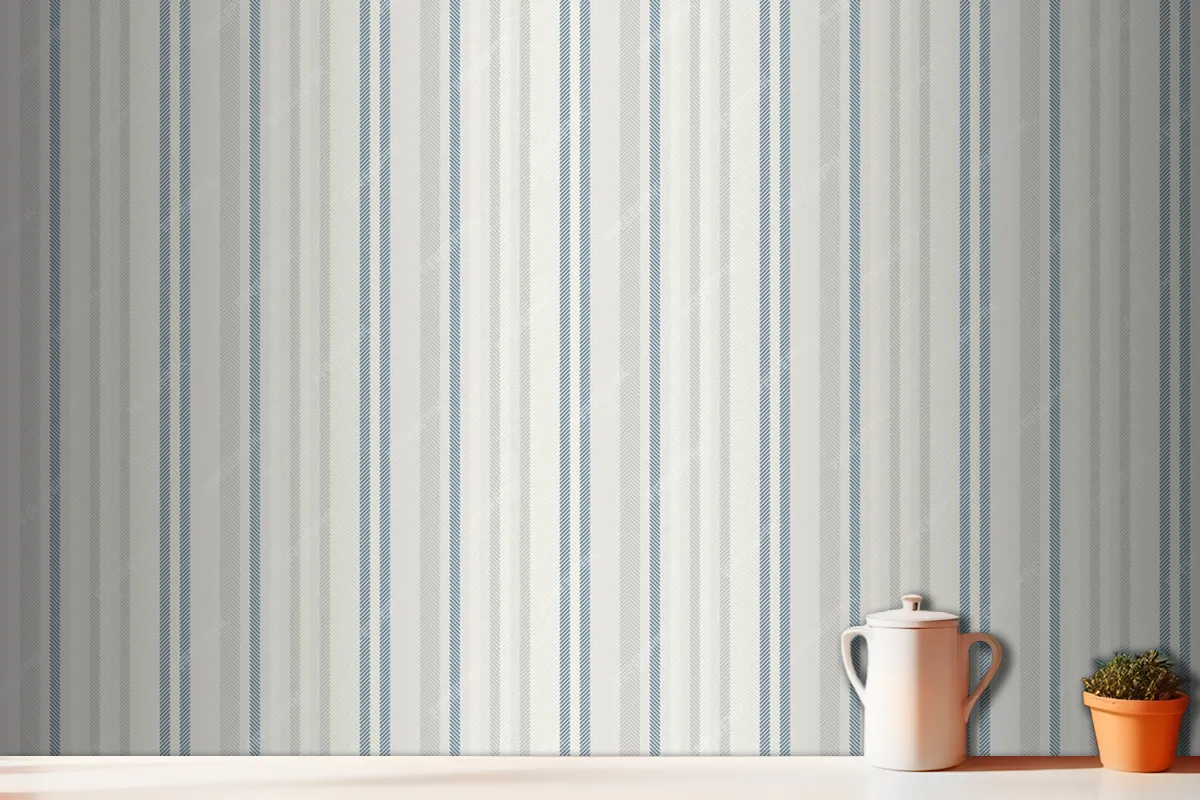 Seamless Texture Textile Of Pattern Lines Stripe Wallpaper Mural