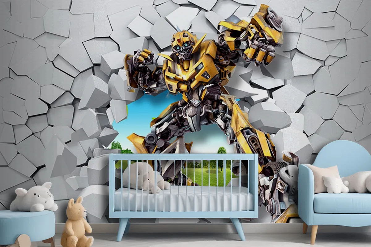 Transformers Duvar Kağıdı 3D