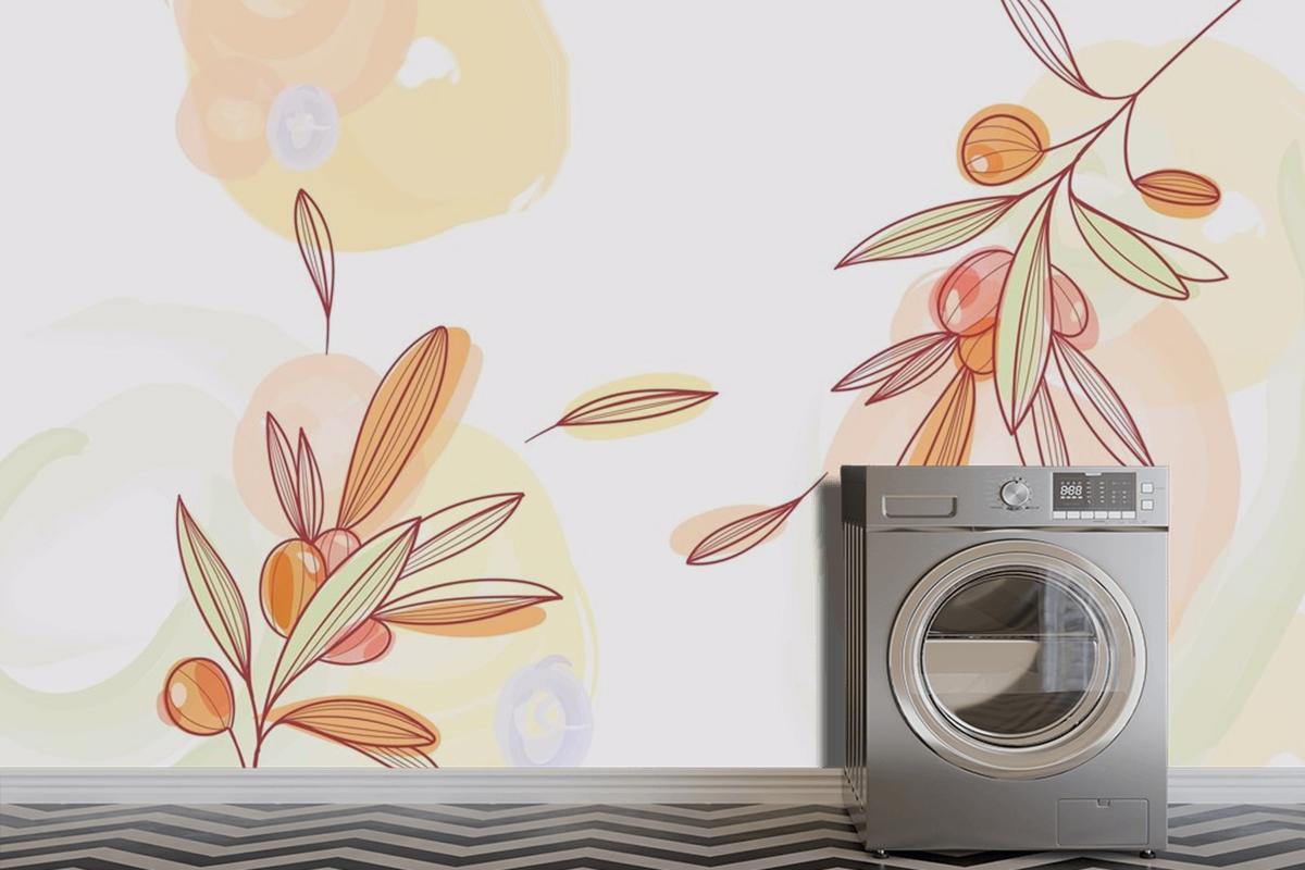 Watercolor Natural Wallpaper Mural