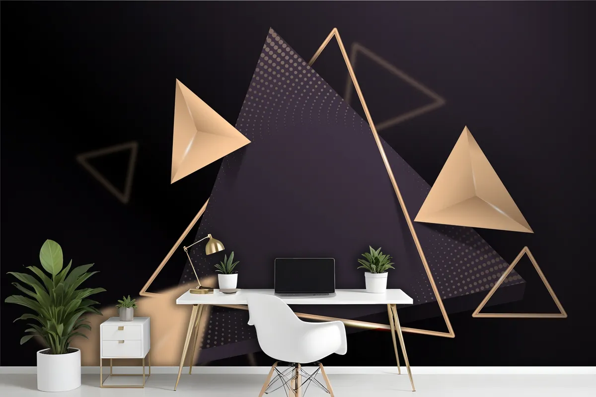 Realistic Luxury Office Wallpaper Mural