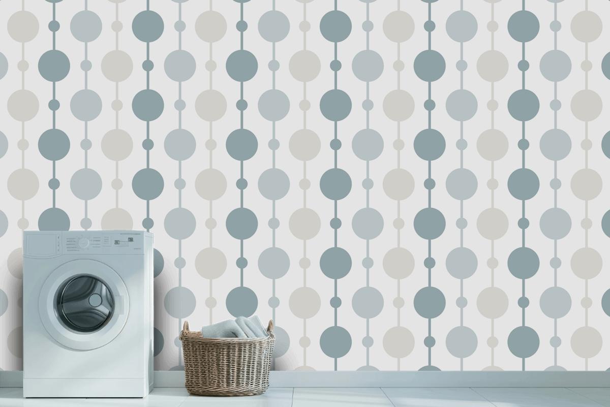 Flat Design Nordic Pattern Wallpaper Mural