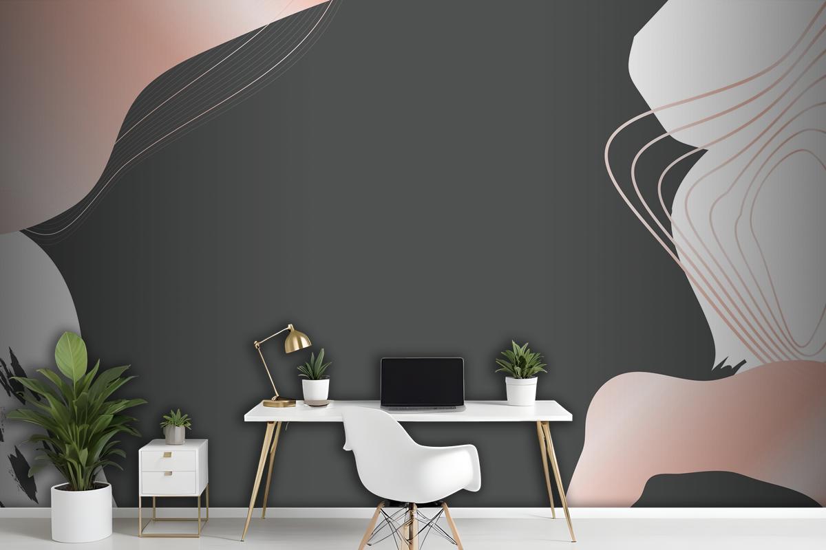 Abstract Background Office Wallpaper Mural