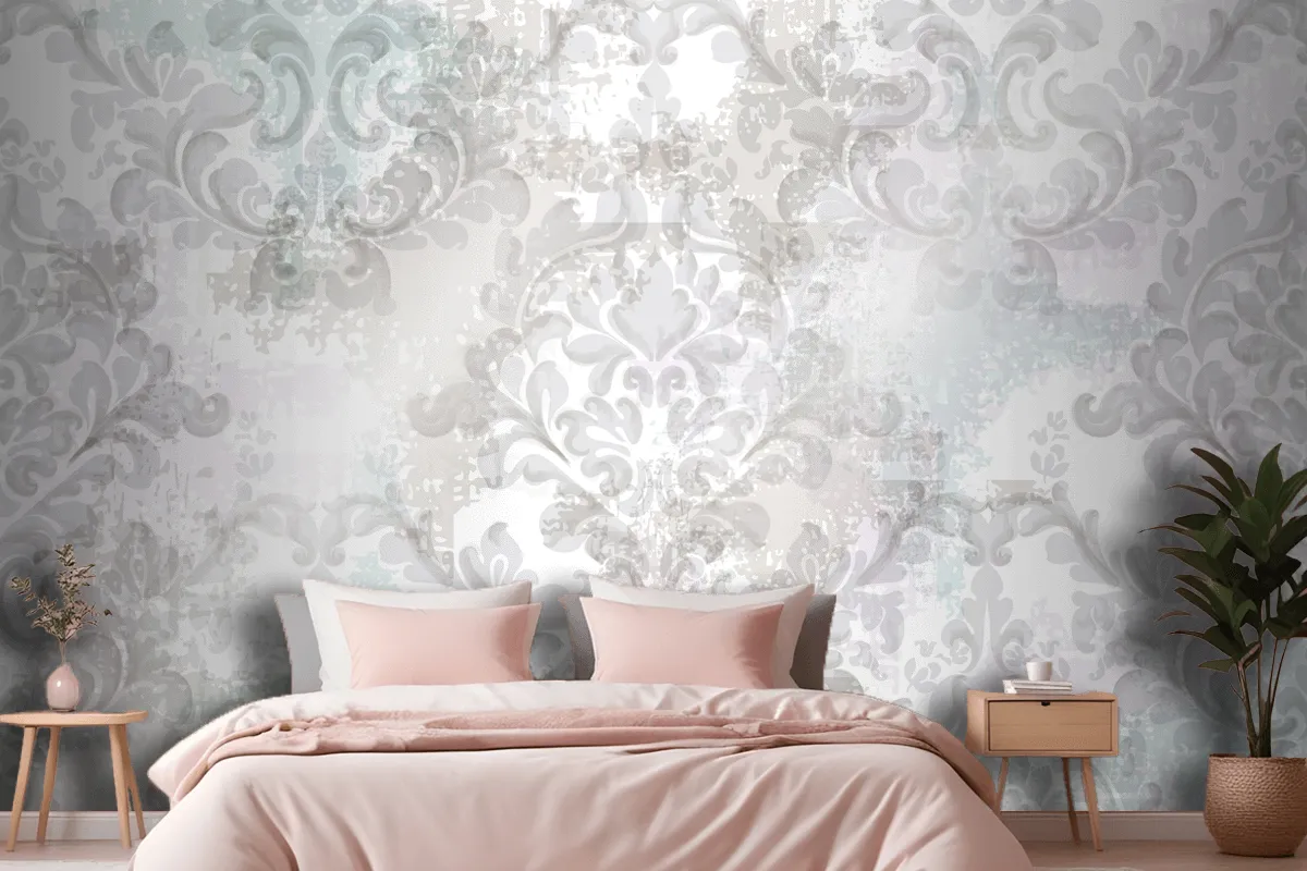 Baroque Texture Pattern Wallpaper Mural