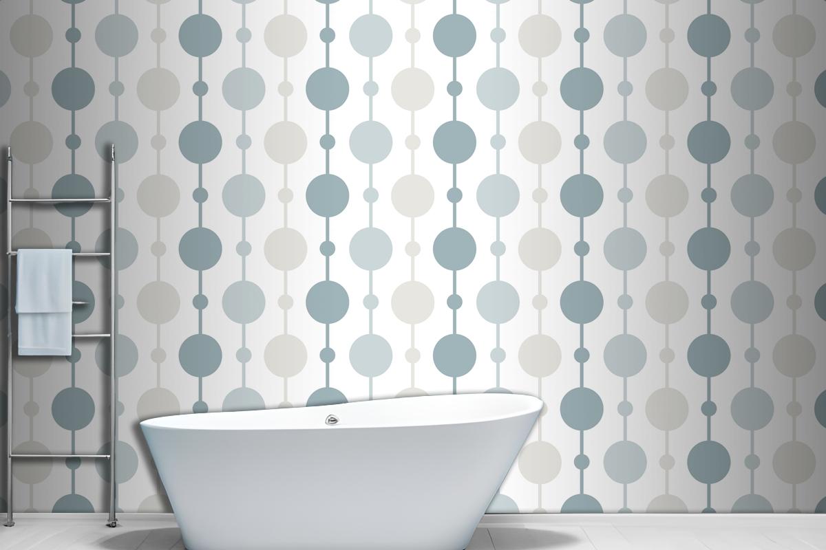 Flat Design Nordic Pattern Wallpaper Mural